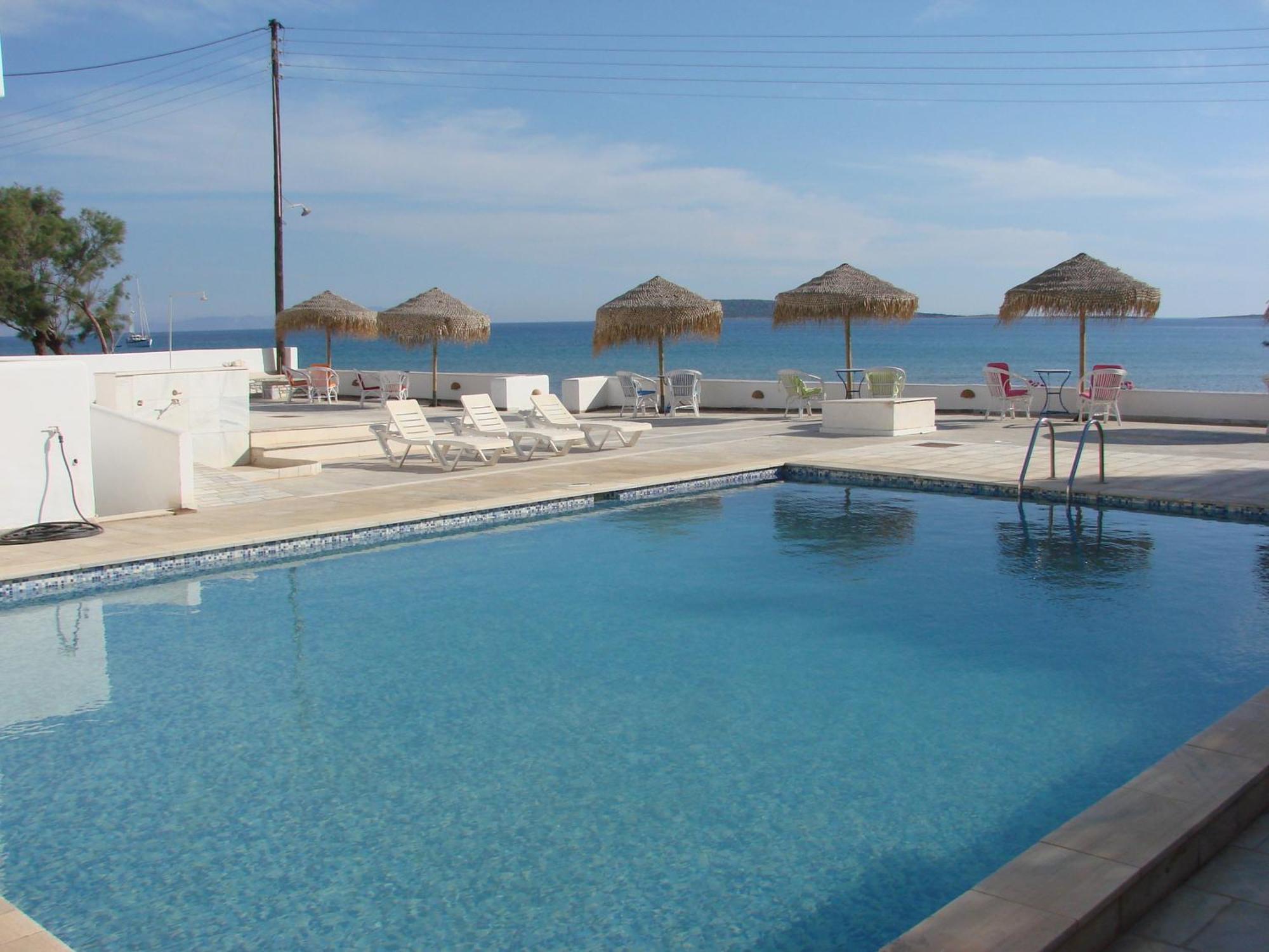 Galatis Beach Hotel Alikí Exterior foto